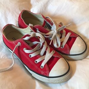 Converse Kids Red Chuck Taylor All Star Sneakers